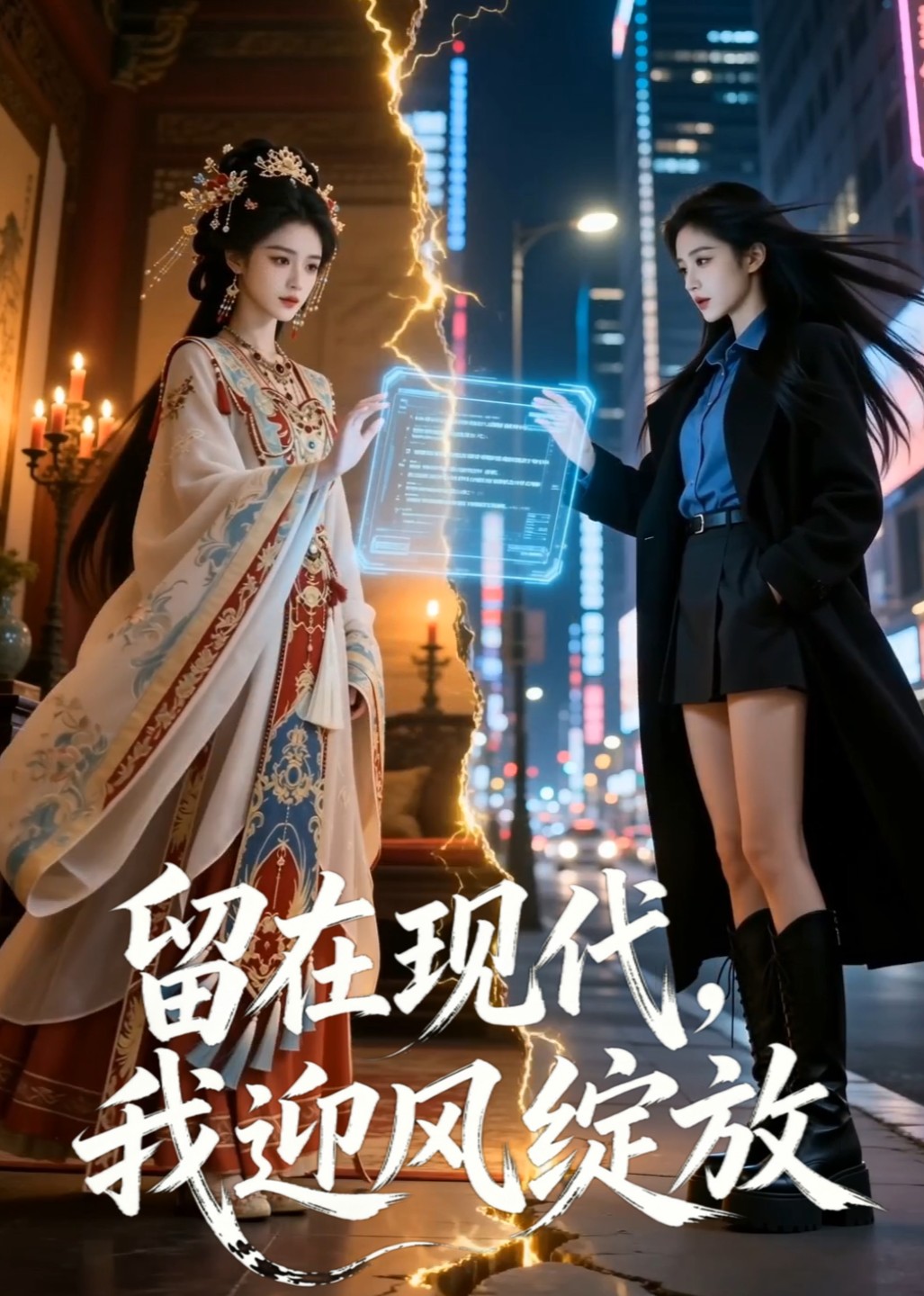 留在现代_我迎风绽放