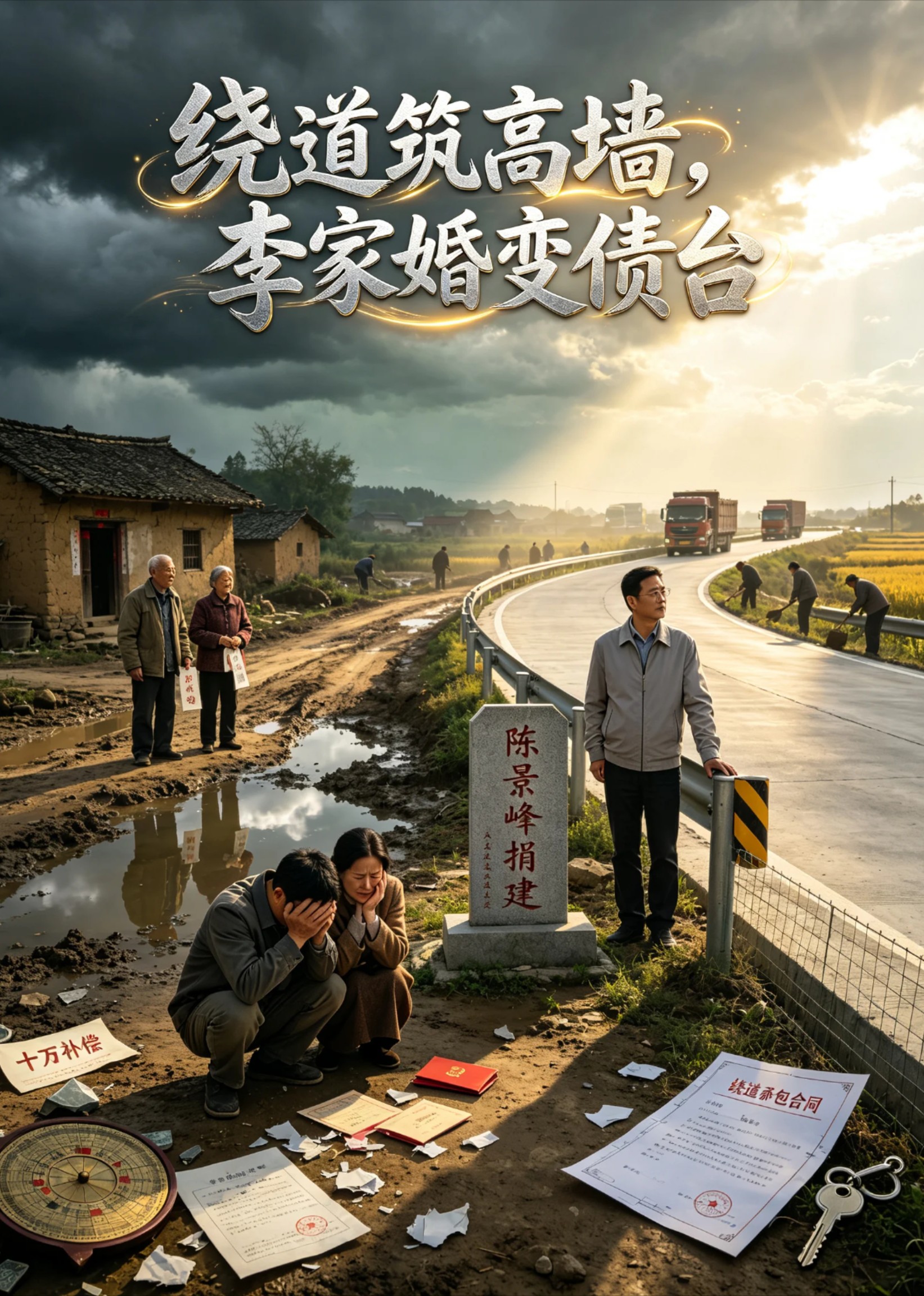 绕道筑高墙_李家婚变债台