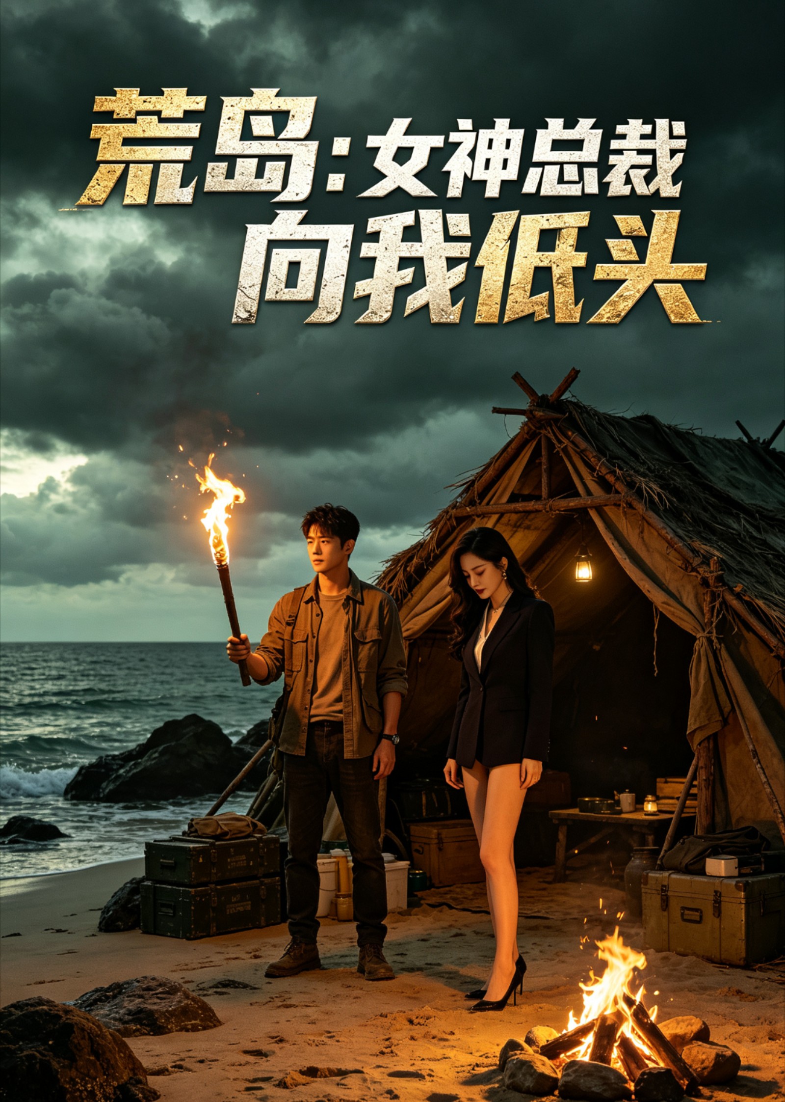 荒岛：女神总裁向我低头