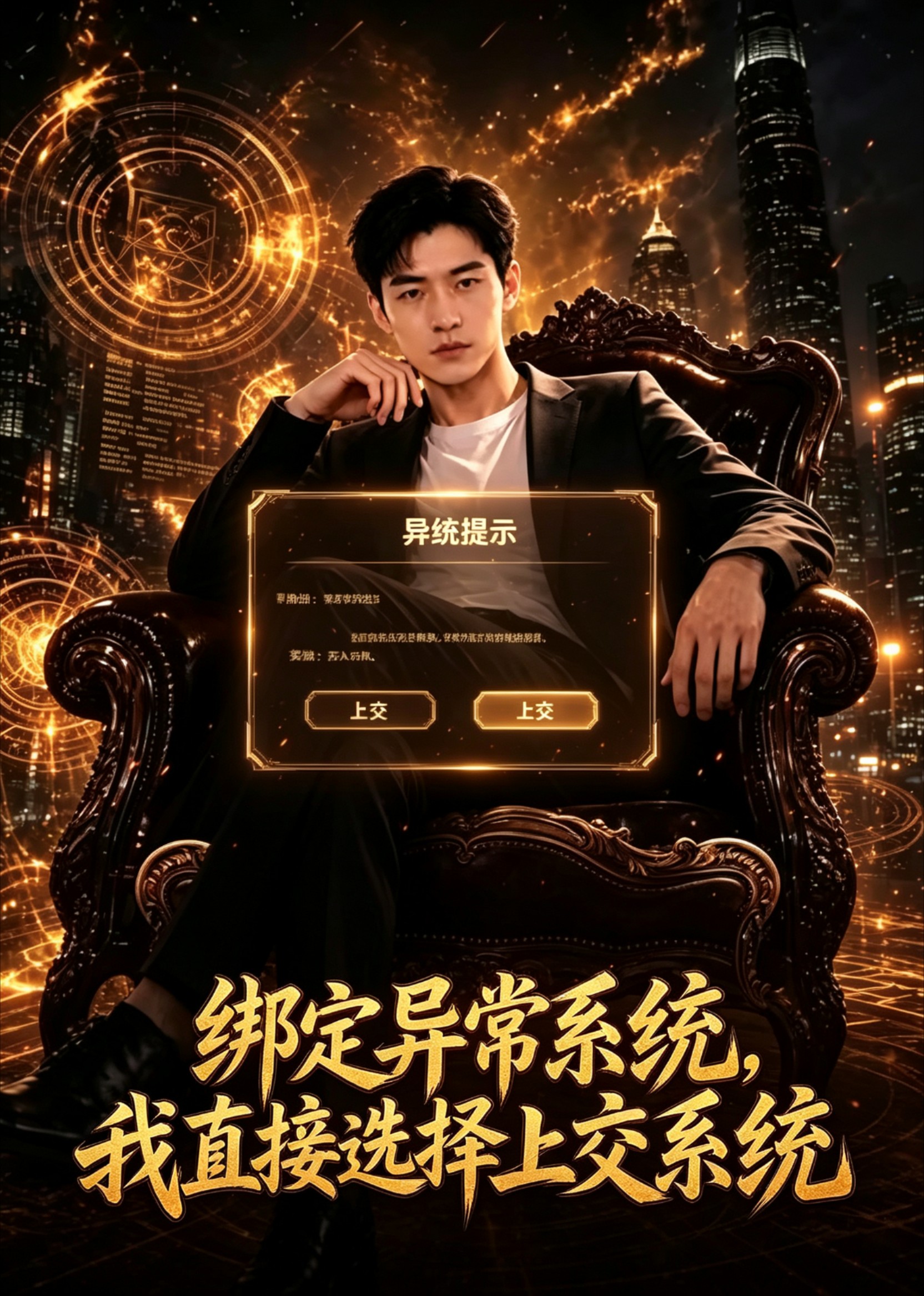 绑定异常系统，我直接选择上交系统