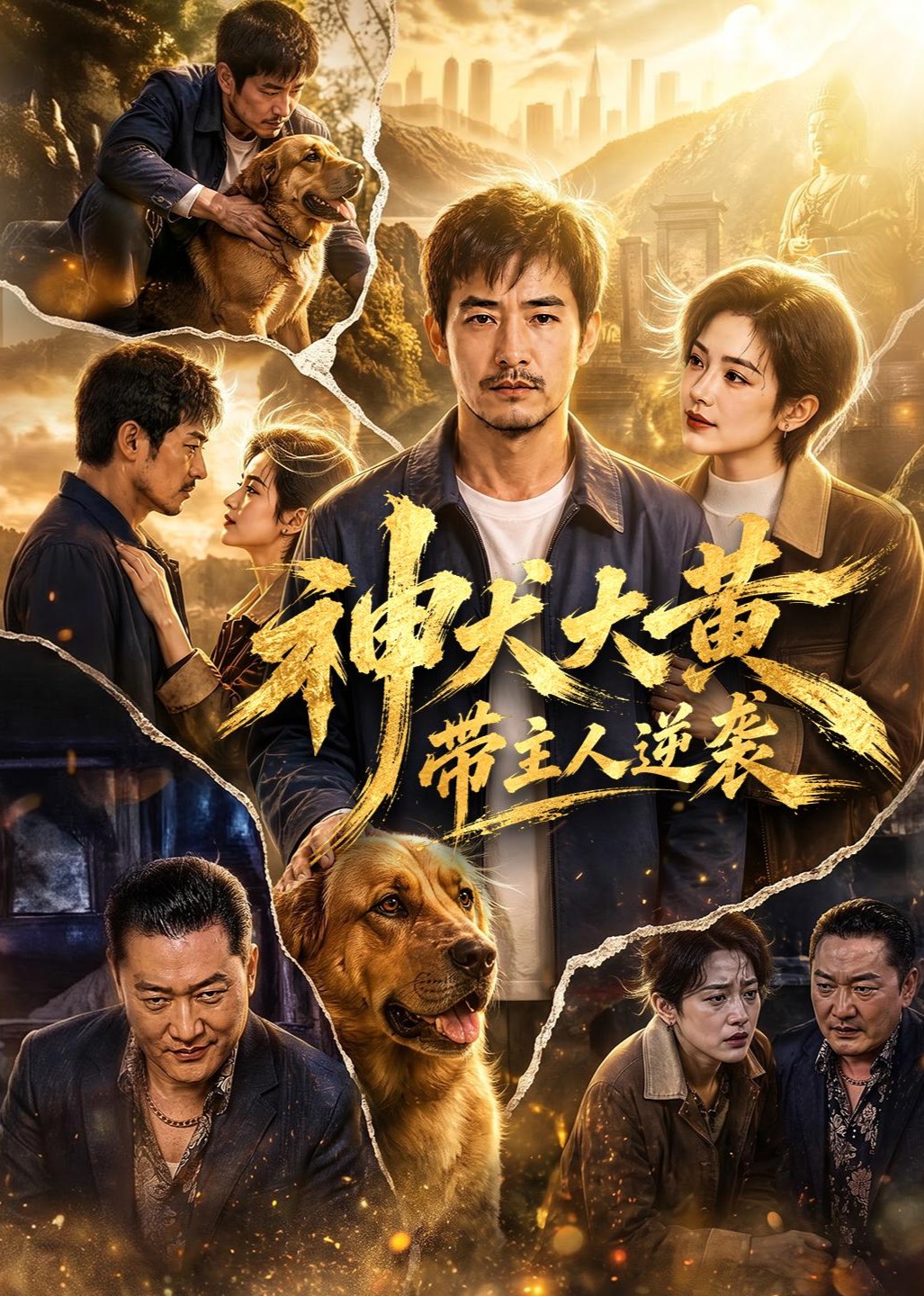 神犬大黄带主人逆袭